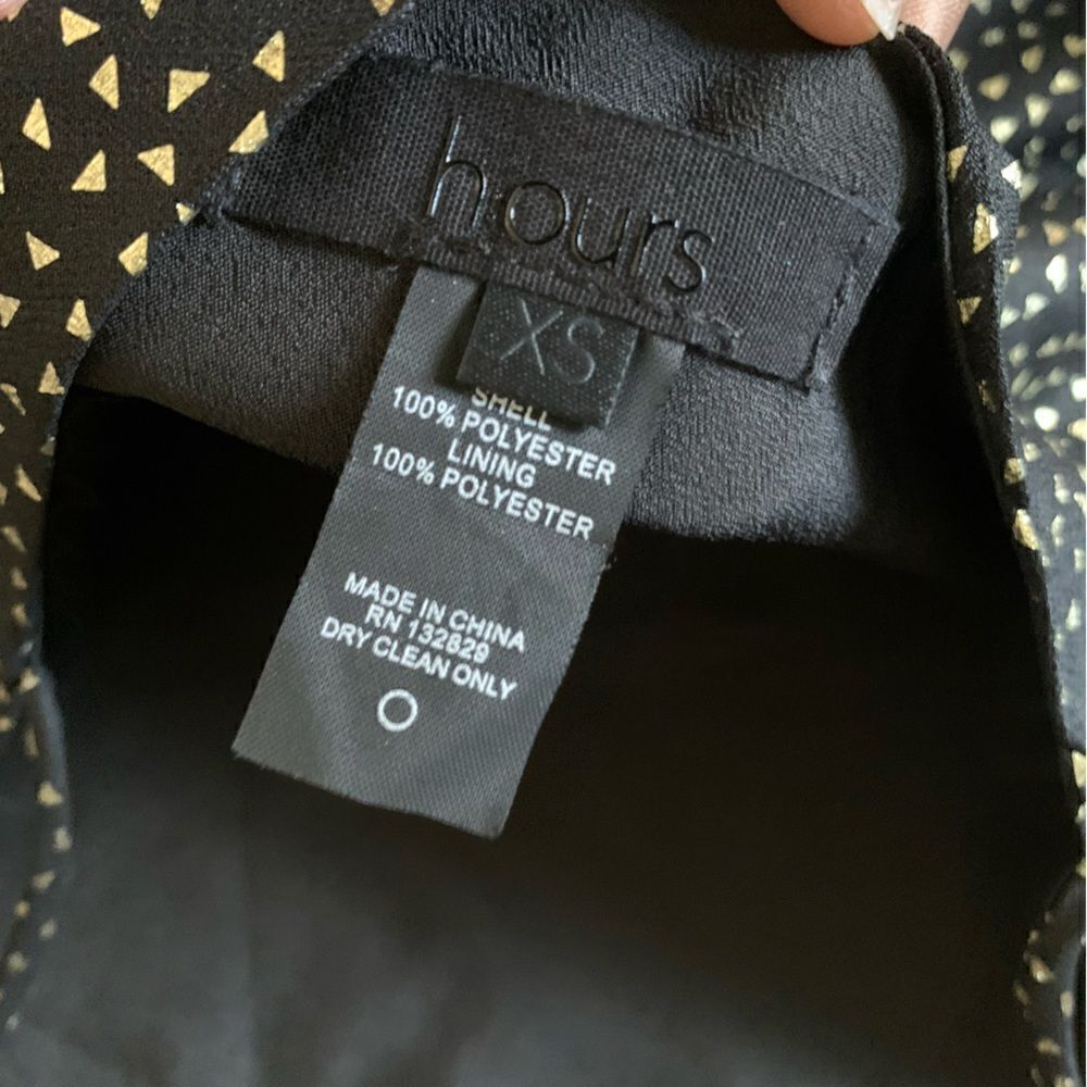 H:OURS BLACK MINI DRESS - Picture 9 of 9